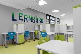 Lernburo An Einer Modernen Schule In 2020 Innenarchitektur Baustil Architekt