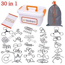 68 1 puzzles are a fun way to pass the time. Loobani Assorted Brain Teasers Metal Wire Iq Puzzles With Plastic Box Package Great Educational Intelligence Toys For Adult Children And Student Expanding Mind 1 Set 30pcs On Galleon Philippines