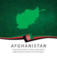 Map of afghanistan with flag. Afghanistan Flag With Map 2711277 Vector Art At Vecteezy