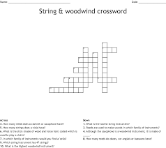 You can easily improve your search by specifying the number of letters in the answer. Instruments Of The Orchestra Crossword Wordmint