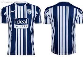 West brom have unveiled their new 2019/20 home kit. West Bromwich Albion 2020 21 Puma Home Kit Football Fashion