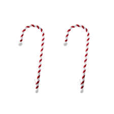 This is a candy cane stocking holder designed to be hung with a command strip. Candy Cane Stocking Holders