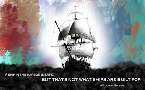 Image result for ship in the harbor is safe
