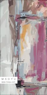 Abstract Expressionism Art Painting Pink Abstract Art Abstract Contemporary Oil Paintings