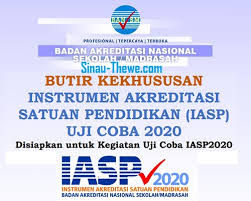 Sie suchen den besten sale? Instrumen Akreditasi Satuan Pendidikan Iasp 2020 Butir Kekhususan Sinau Thewe Com
