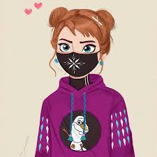 Disney Princess Wears Face Masks Cute Art And Profile Pictures Youloveit Com