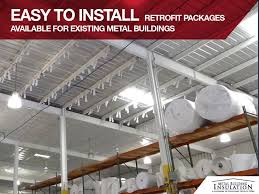 Spray foam isn't an attractive look for your metal building's interior, but for storage spaces, you may not care. Diy Insulation Install Insulation Steelbuildinginsaultion Metalbuildinginsulation Https Www S Metal Building Insulation Building Insulation Diy Insulation