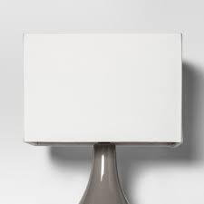 Lighting 101 types of lamp shades. Rectangle Lamp Shade White Project 62 Target