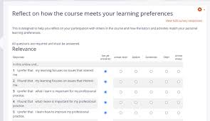 Unlike traditional surveys, online surveys offer companies a way to collect information from a broad audience for very little cost. Survey Activity Moodledocs