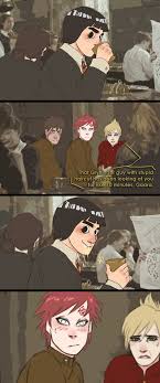 Amazing Adventures Of Rock Lee At Hogwarts Anime Naruto Naruto Anime