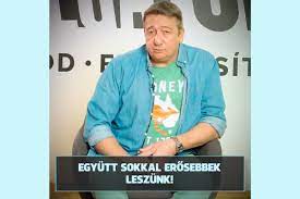 Bayer zsolt, a műsor házigazdája. Bayer Zsolt