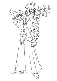 Choose your favorite coloring page and color it in bright colors. Kingdom Hearts Coloring Pages Free Printable Coloring Pages For Kids