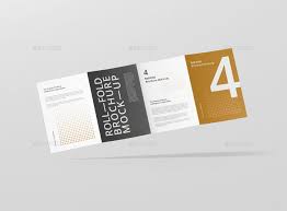 Roll Fold Brochure Mockup Din A4 A5 A6 Affiliate Brochure Spon Mockup Roll Fold In 2020 Brochure Design Brochures Mockups Brochure