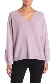 Velvet By Graham Spencer Blouson Sleeve Cashmere Sweater Hautelook
