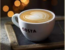 The above caffeine amount is what would be expected in a costa medium size flat white coffee. Costa Coffee Star Emea