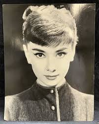 Audrey Hepburn's Black And Silver Sparkle Clutch