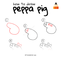 Search images from huge database containing over 1,250 520x884 how to draw peppa pig. How To Draw Peppa Pig
