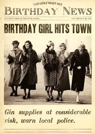 Birthday Girl Hits Town Birthday Girl Quotes Birthday Humor Funny Birthday Pictures