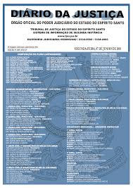 O R ÓRGÃO OFICIAL DO PODER JUDIC ÁRIO DO EST DO ESPÍ ITO SAN O I AD T O R  ÓRGÃO OFICIAL DO PODER JUDIC ÁRIO DO EST DO ESP