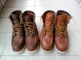 They could use a cleaning and a reoil, but i like the distressed look. åŒæ™‚æœ‰red Wing 1907å'Œ875 Mobile01