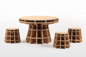 Cardboard Furniture For Kids Designed By Masahiro Minami For Tsuchinoco Japan Cardboard Furniture Cardboard Design Cardboard Chair