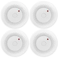 This usually occurs in electrical powered smoke alarms with a battery backup. 4 Pack Battery Operated Smoke Detector Fire Alarm With Photoelectric Sensor Easy To Install With Test Button