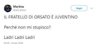 Glissando sulle parole del presidente dell'autorità anticorruzione raffaele cantone sull'ultimo campionato. Il Fratello Di Orsato E Juventino Ladri Inter Juve Da Tagliavento Al Fratello Di Orsato Polemica Social Virgilio Sport