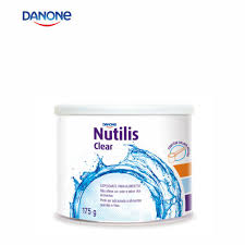 Nutilis clear is a xanthan gum based food and fluid thickener designed to maintain the normal appearance of fluids. Nutilis Clear 175g Espessante Da Danone Nutrine