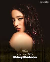 The winner for Actress in a Leading Role is Mikey Madison! #Oscars2025