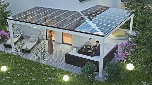 Sonnenschutz Mit Zusatznutzen Uberdachung Terrasse Terrassendach Solarhaus