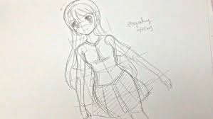 Drawing a neko anime girl(アニメを描く) basic anatomy practice tools: How To Draw Anime 50 Free Step By Step Tutorials On The Anime Manga Art Style