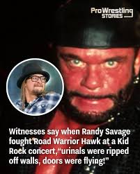 https://prowrestlingstories.com/pro-wrestling-stories/randy-savage-road-warrior-hawk/  HAWK: "Randy got the living s*** kicked out of him!" 👀 In the '90s, a real  feud ignited between WWE's "Macho Man" Randy Savage and Road Warrior Hawk.  These wrestling ...