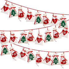Amazon Com Ourwarm Christmas Advent Calendar 2019 24 Days Hanging Advent Calendars Garland C Halloween Advent Candy Advent Calendar Halloween Advent Calendar
