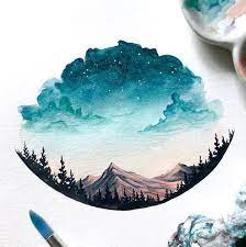 Watercolor ground is an amazing new product on the market, which is very versatile. 31 Easy Watercolor Art Ideas For Beginners Watercolor Art Watercolor Painting To Make Watercolor Paintings Painting Art Projects Watercolor Art