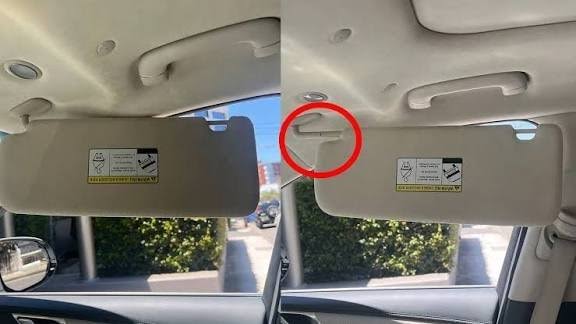 A simple sun visor can save you a lot of pain in dashboard cracks. Plus,  your car will be more comfortable to climb into! https://trib.al/GSOy0id