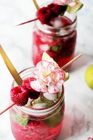 Mojito A La Framboise Mojito Mojito Framboise Cuisine Et Boissons