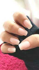 Ombre French Tips Homemadebeautyconseils Neutral Nails Acrylic Neutral Nail Art Designs Neutral Nails