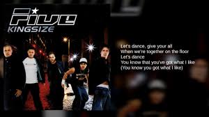 Let's dance to the song they're playin' on the radio. Five 01 Let S Dance Lyrics Youtube