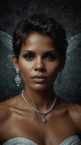 Halle Bailey as Halle Berry for Halloween. Did she nail it?