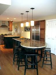 small kitchen island with seating for