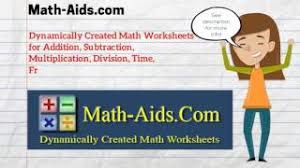 Found worksheet you are looking for? Math Aids Com Math Worksheets Dynamically Created Math Worksheets Youtube
