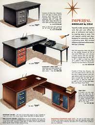 The Way Offices Used To Look Vintage Office Furniture And Sleek Mid Century Modern Desks From 1959 Vintage Office Furniture Office Furniture Modern Mid Century Modern Desk