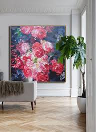 Learning from botanical illustration to studying flowers closely. Color Oil Painting On Canvas Abstract Art Beautiful Living Room Abstract Art Oil Painting In 2021 Abstract Flower Art Oil Painting Flowers Floral Oil Paintings