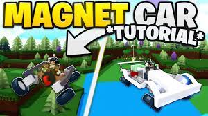 Tutorial] How To Build A Magnet Powered Flying Car In Build A Boat!! |  Roblox - Youtube