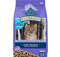 Blue Buffalo Comida para gatos para gatitos, receta natural de pollo, alto  contenido en proteínas, alimento seco para gatos, bolsa de 5 libras