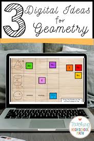 Three Distance Learning Activities For Geometry In 2020 High School Math Projects Teaching Geometry High School Activities