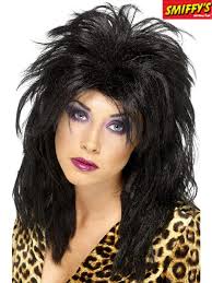 1 of 5 stars 2 of 5 stars 3 of 5 stars 4 of 5 stars 5 of 5 stars. Perruque Rock Star Annees 80 Noire Perruques Femmes Le Deguisement Com