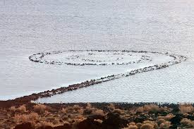 Black basalt rock, salt crystals, earth, water. Spiral Jetty Picture Of Spiral Jetty Box Elder Tripadvisor