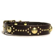 karma collars custom leather dog collars the second chance rescue collar