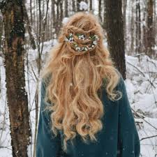 pin on hair
